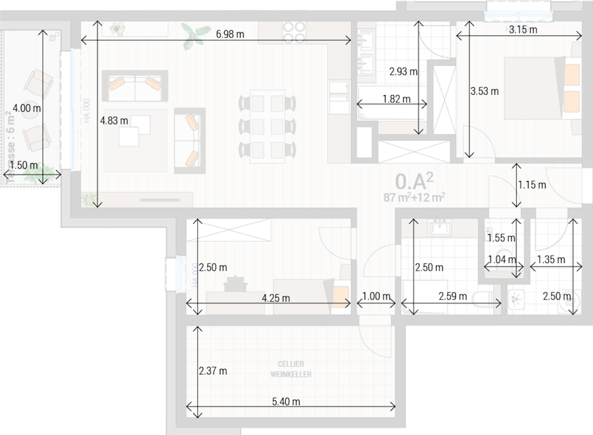 Wohnung 0A