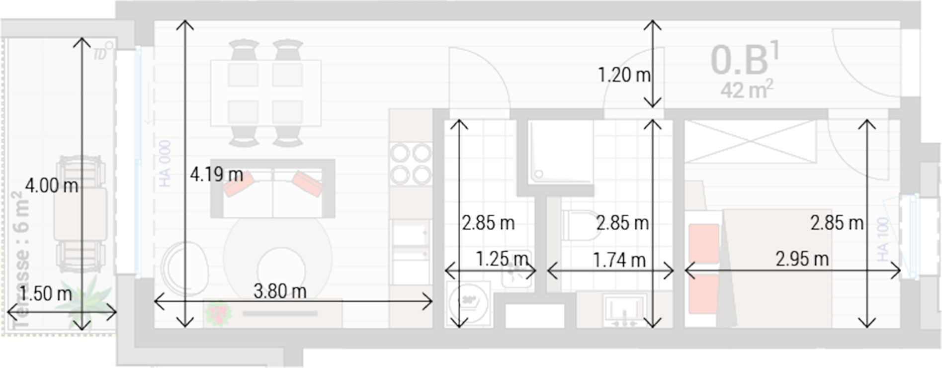 Wohnung 0B