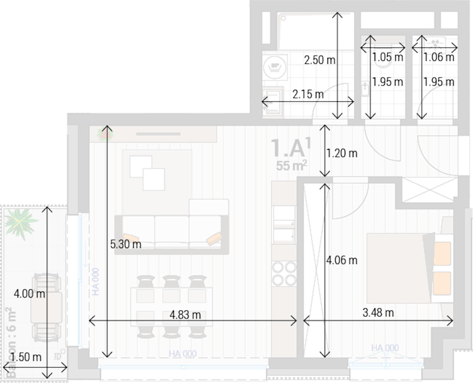 Wohnung 1A