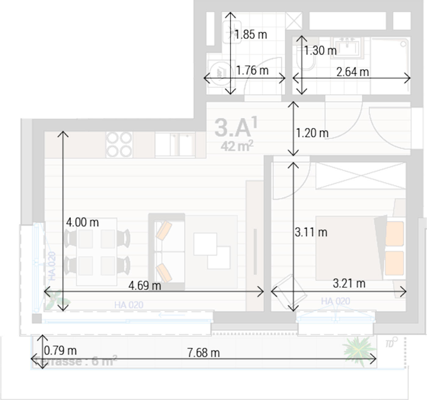 Appartement 3A